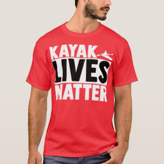 Kayak Paddling White Water Rowing Kayaking Boot 7 T-Shirt