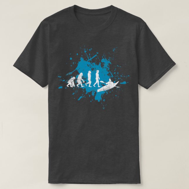 Kayak Rowing 2 T-Shirt (Design vorne)
