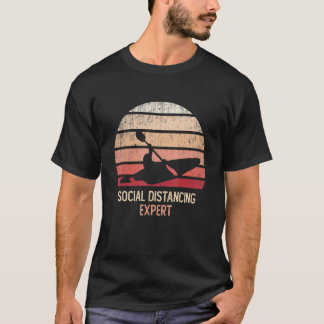 Kayak Squad Whitewater Team Soziale Distanz Expe T-Shirt