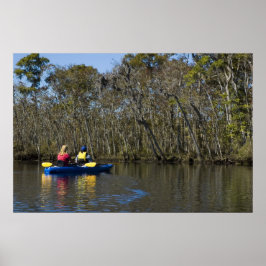 Kayak Trip Print Poster