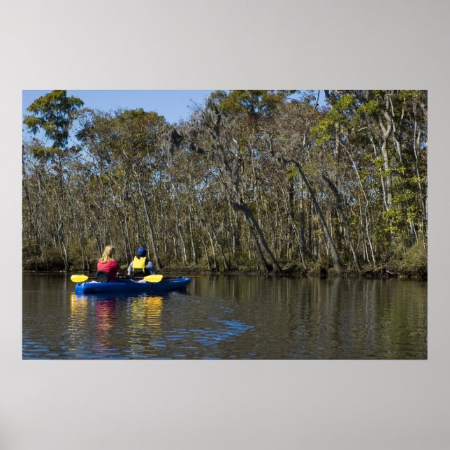 Kayak Trip Print Poster (Vorne)