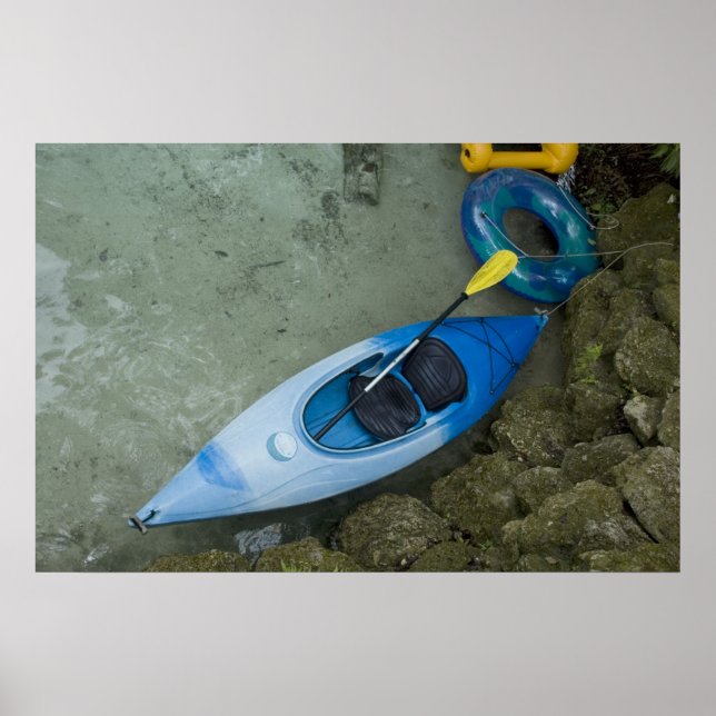 Kayak & Tube Print Poster (Vorne)