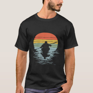 Kayak Vintag Horizont Motive Gift T-Shirt