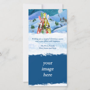 Kayak Weihnachtsbaum - Wunder der Natur Feiertagskarte