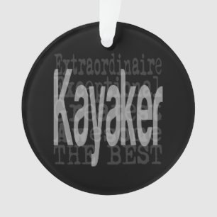 Kayaker Extraordinaire Ornament