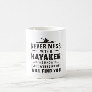 Kayaking Canoe Kayak Canoeing Funny Gift Idee Kaffeetasse