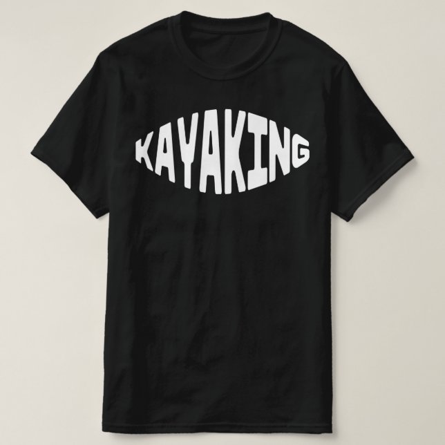 Kayaking-Enthusiast T-Shirt (Design vorne)