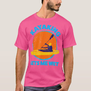 Kayaking erhält Me Wet Funny Halloween Kay T-Shirt