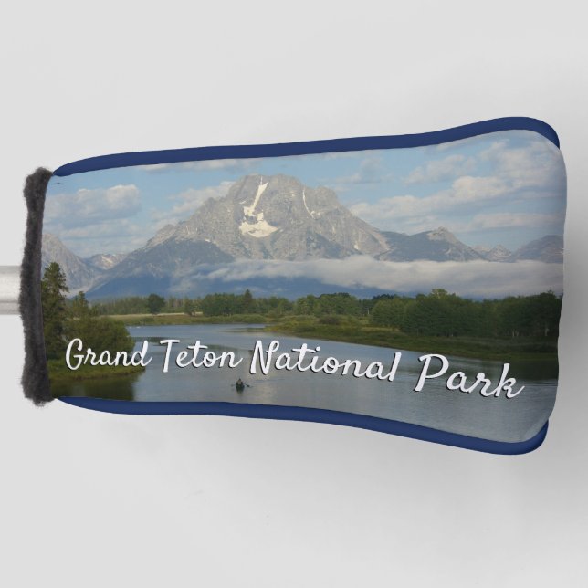 Kayaking in Grand Teton Nationalpark Golf Headcover (Vorderseite)