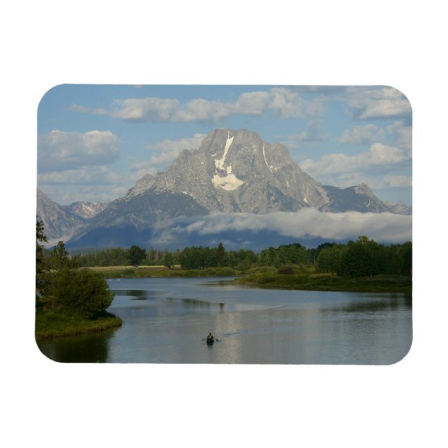 Kayaking in Grand Teton Nationalpark Magnet (Horizontal)