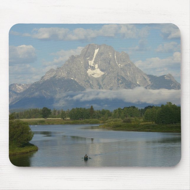 Kayaking in Grand Teton Nationalpark Mousepad (Vorne)