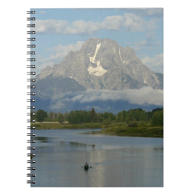 Kayaking in Grand Teton Nationalpark Notizblock (Vorderseite)