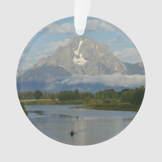 Kayaking in Grand Teton Nationalpark Ornament (Vorderseite)