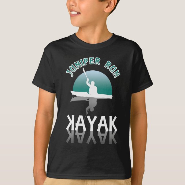 Kayaking Juniper Run - Kayak T-Shirt (Vorderseite)