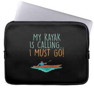 Kayaking Kayak Geschenk Laptopschutzhülle