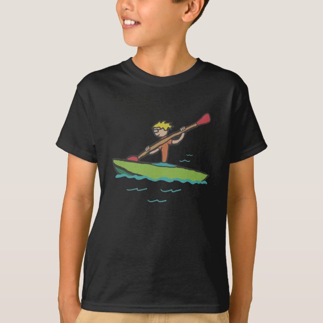 Kayaking Kayak T-Shirt (Vorderseite)