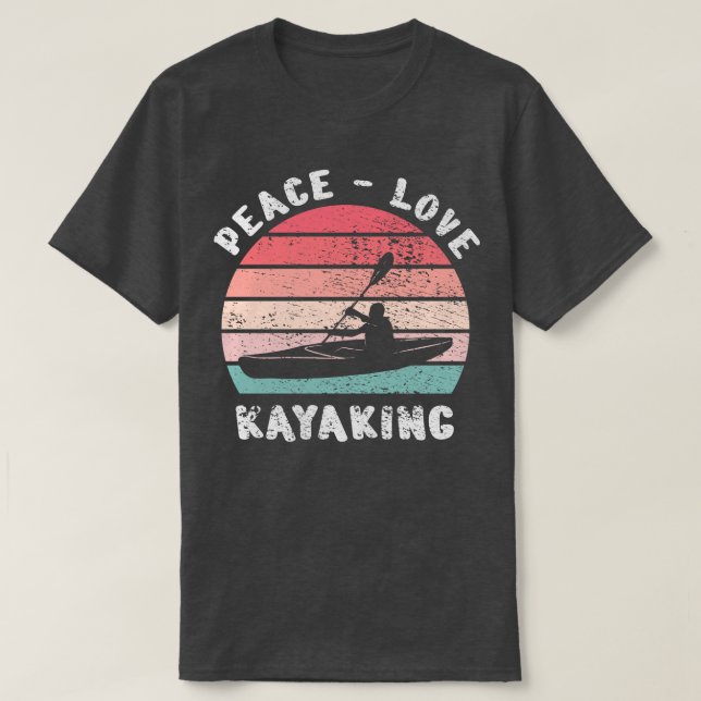 Kayaking Kayaking T-Shirt (Design vorne)