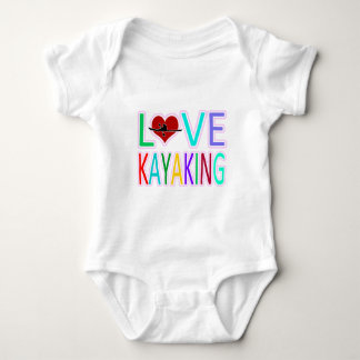 Kayaking Liebe Baby Strampler
