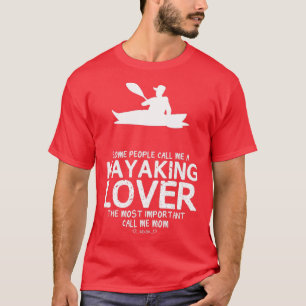 Kayaking Lover Mama Funny Design T-Shirt