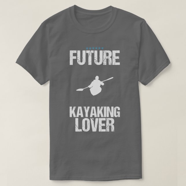 Kayaking Lover Witziges Design für Geschenk 1 T-Shirt (Design vorne)