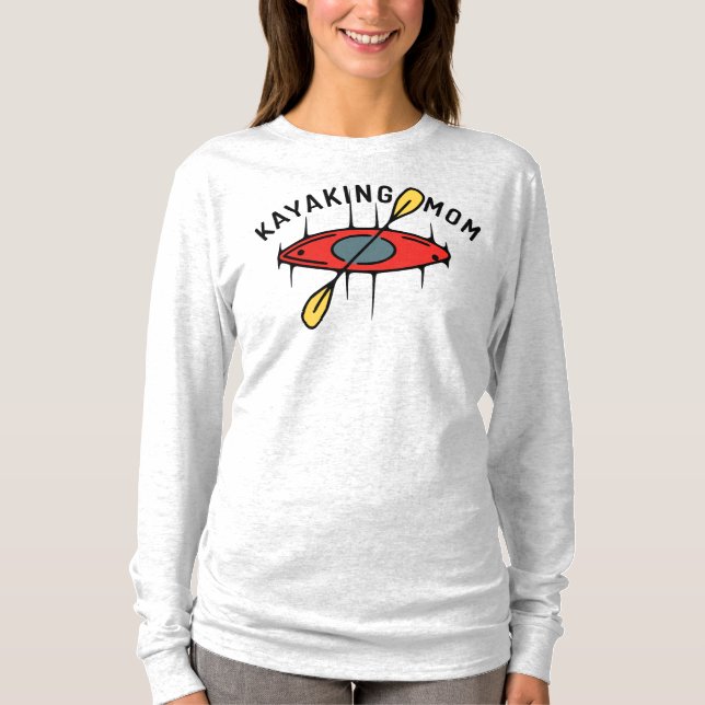 Kayaking-Mama T-Shirt (Vorderseite)