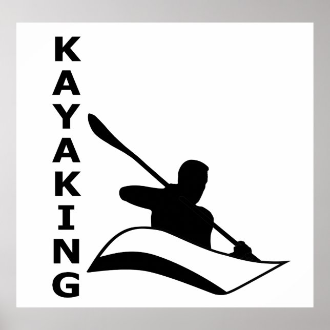 Kayaking Poster (Vorne)