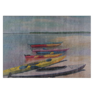 KAYAKING REISE Glasschneiden-Brett Schneidebrett