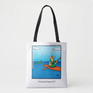 Kayaking Spaß Tote Bag Geschenk "Spectickles"