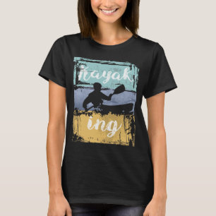 Kayaking T-Shirt - Vintag Retro Kayak