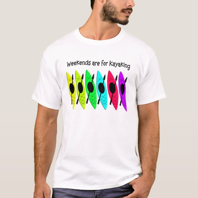 Kayaking T - Shirts und Hüte (Vorderseite)
