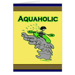 Kayaking Whitewater-Silhouette