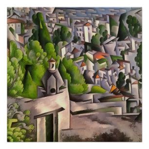 Kayakoy Empty Old Houses Urban Landschaft Poster