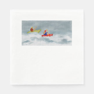 Kayaks Art Serviette