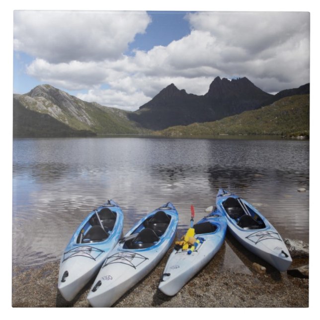 Kayaks, Wiege- und Taubensee, Wiege Fliese (Vorderseite)