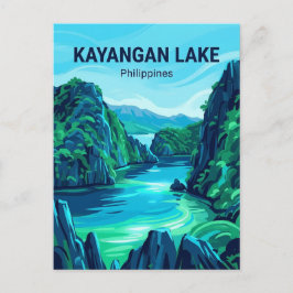 Kayangan-See Philippinen Postkarte