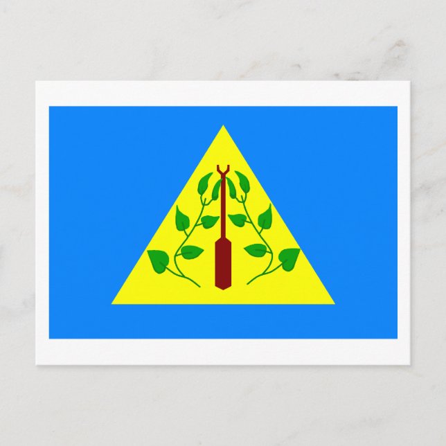 Kayangel Flag Postkarte (Vorderseite)