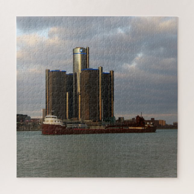 Kaye E. Barker & Ren Cen Puzzle (Vertikal)