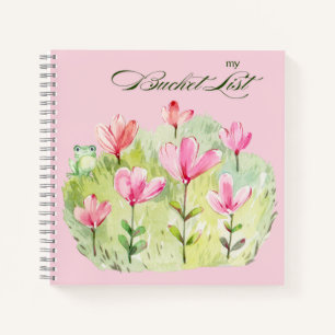 Kaye und Summer Bucket List Notebook Notizbuch