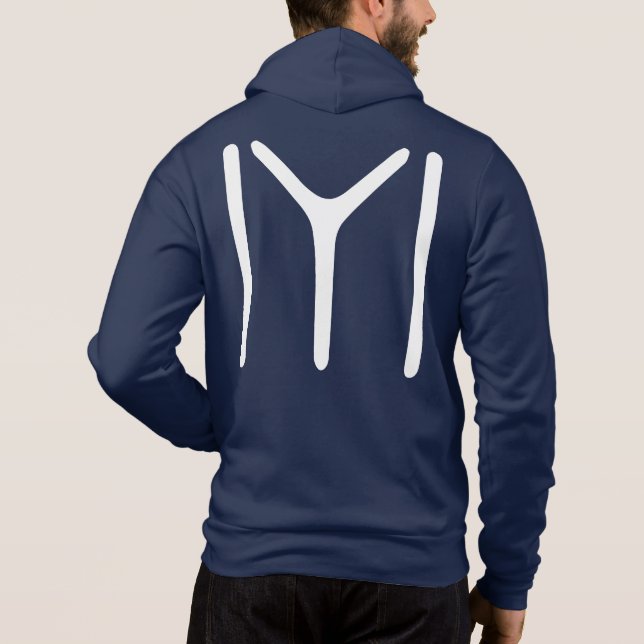 Kayi-Stamm-IYI-Flagge Hoodie (Rückseite)