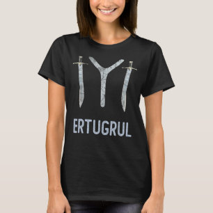 Kayi Stamm-Schwerter markieren IYI-Symbol Ottoman T-Shirt