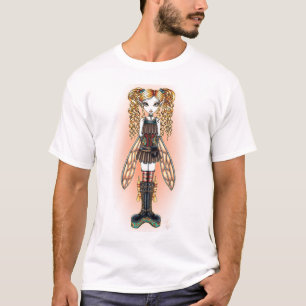 "Kayla" Steampunk Fee-Spitze T-Shirt