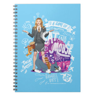 Kayla, Tom & Jerry - ein Spiel mit Katze und Maus Notizblock