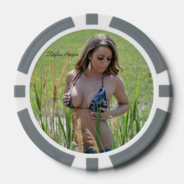 Kaylee Rayne- "Weizenfeld"-Poker-Chips (insgesamt  Pokerchips (Vorderseite)