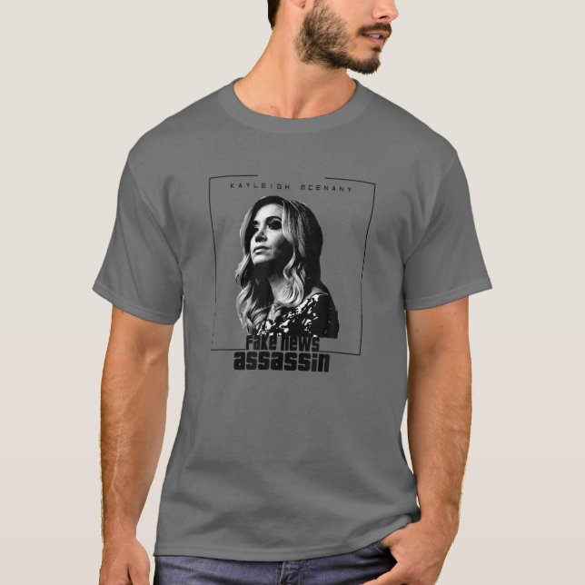 Kayleigh McEnany Fake News Assassin T-Shirt (Vorderseite)