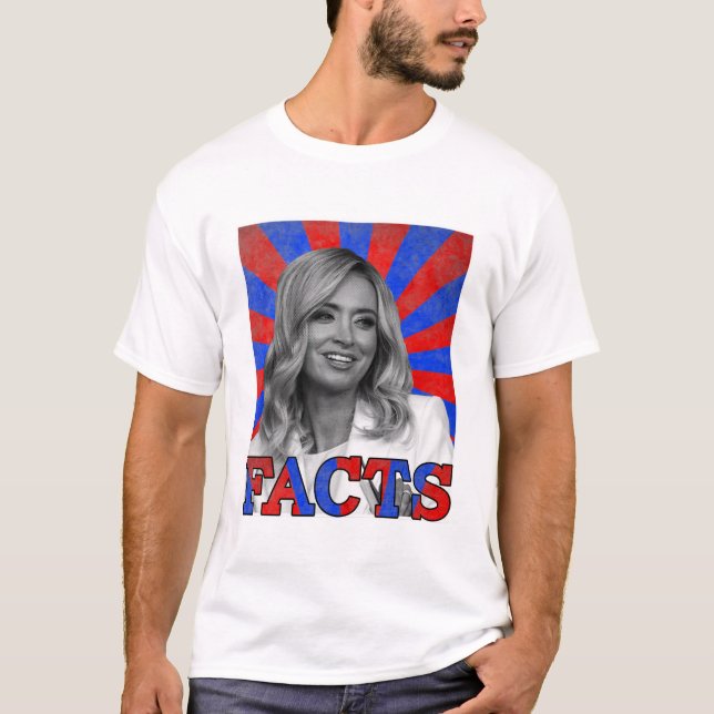 Kayleigh mcenany-Fakten T-Shirt (Vorderseite)