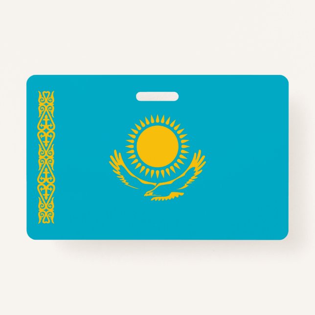 Kazakhstan flag ausweis (Vorderseite)