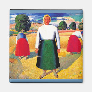 Kazimir Malevich Kunstwerk, Sensenmänner Magnet
