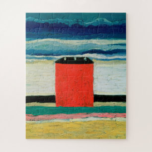 Kazimir Malevich - Rotes Haus Puzzle