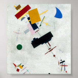 Kazimir Malevich - Suprematismus Poster