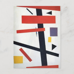 Kazimir Malevich - Suprematismus Postkarte